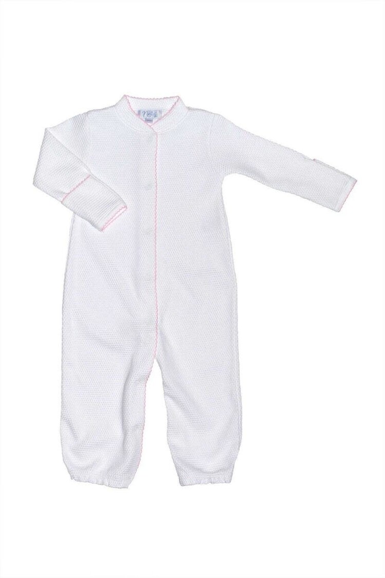 Nella Pima White Bubble Converter Gown