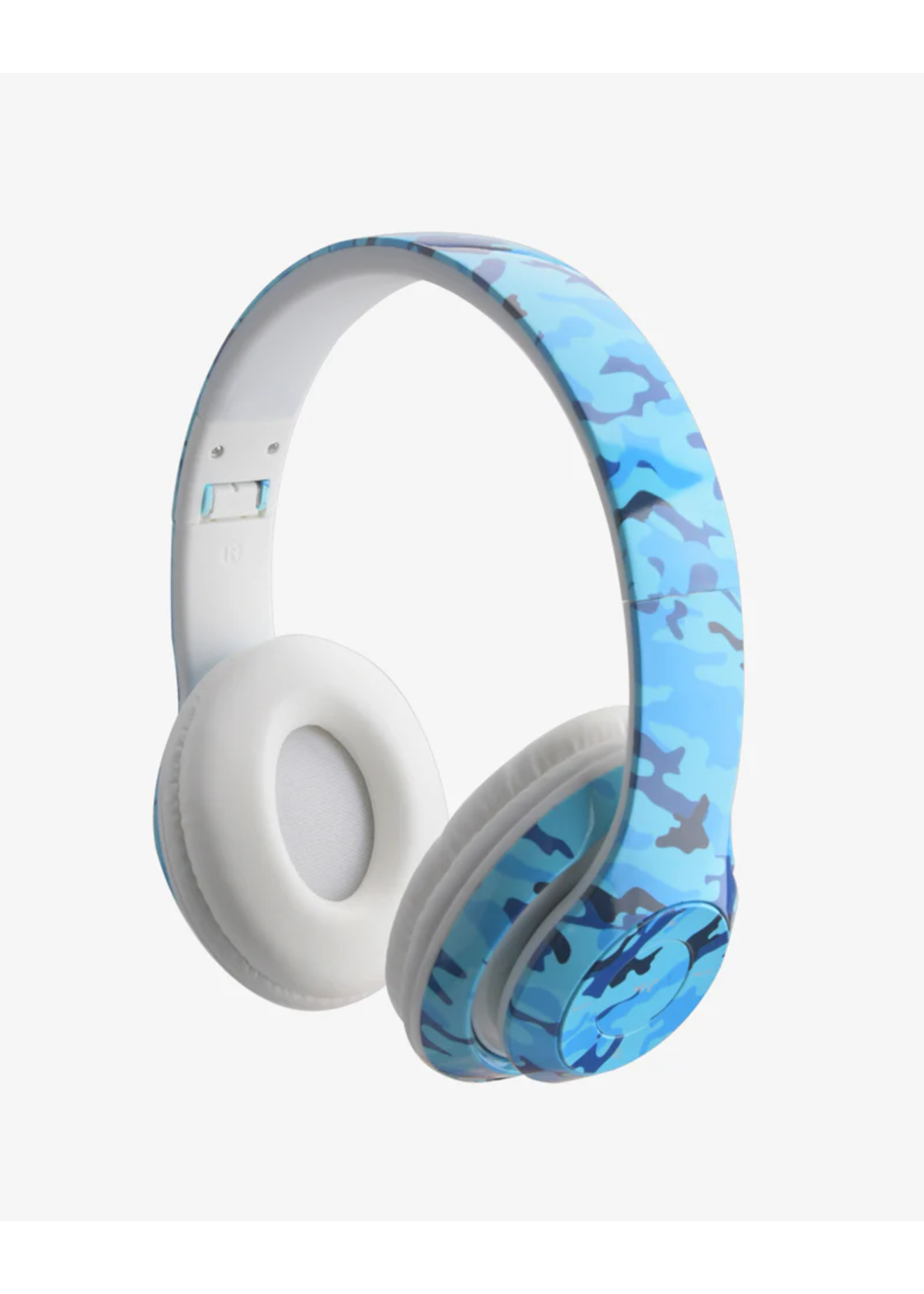 Trend Tech Blue Camo Wireless Headphones