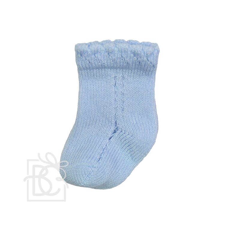 Carlomagno Open Work Cotton Socks