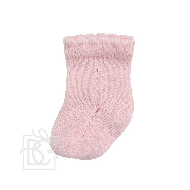Carlomagno Open Work Cotton Socks