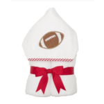 3 Marthas 3 Marthas Hooded Towel - Red Football