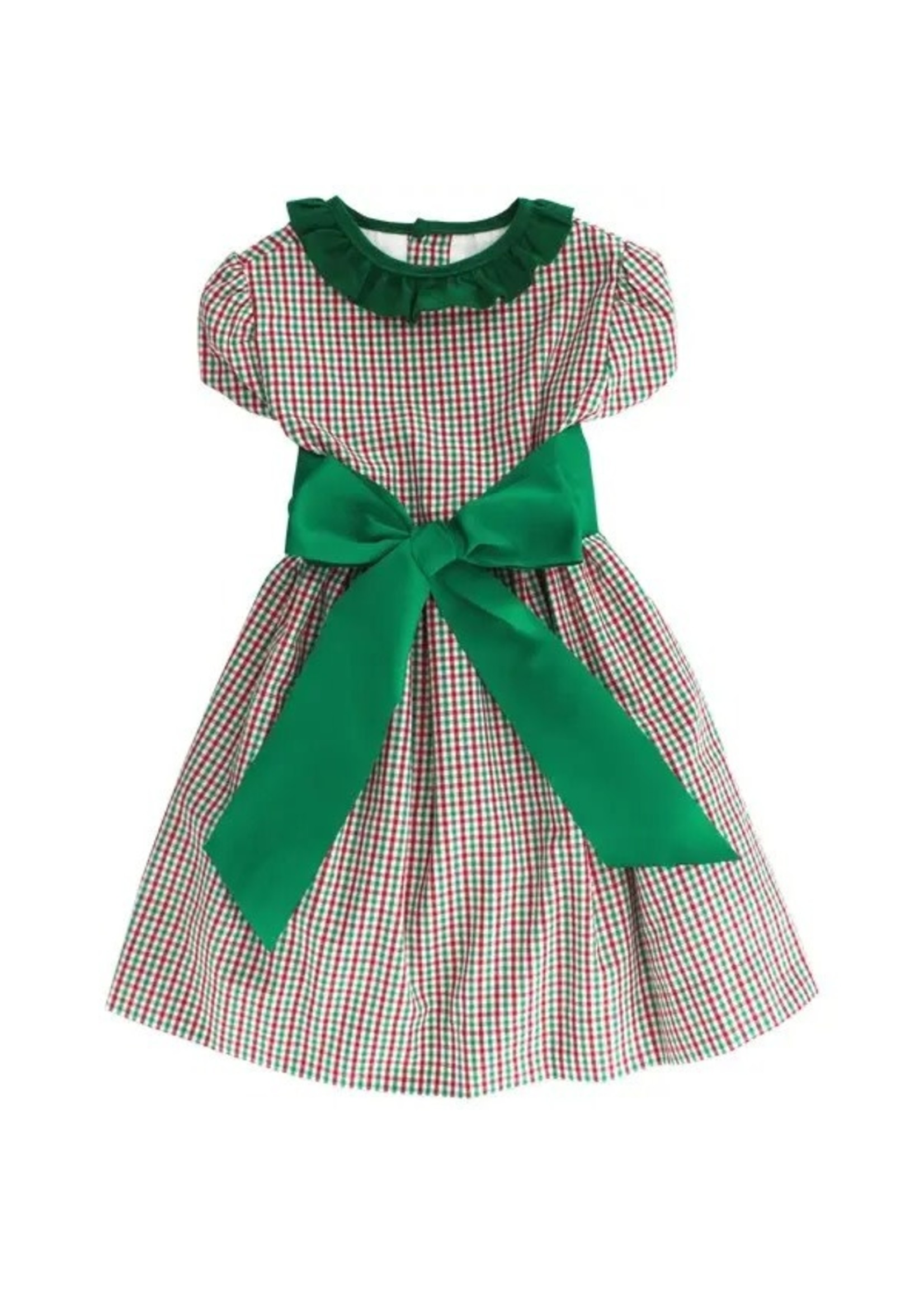 Bailey Boys Red/Green Check Kelly Dress