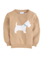 Little English Tan Scottie Sweater