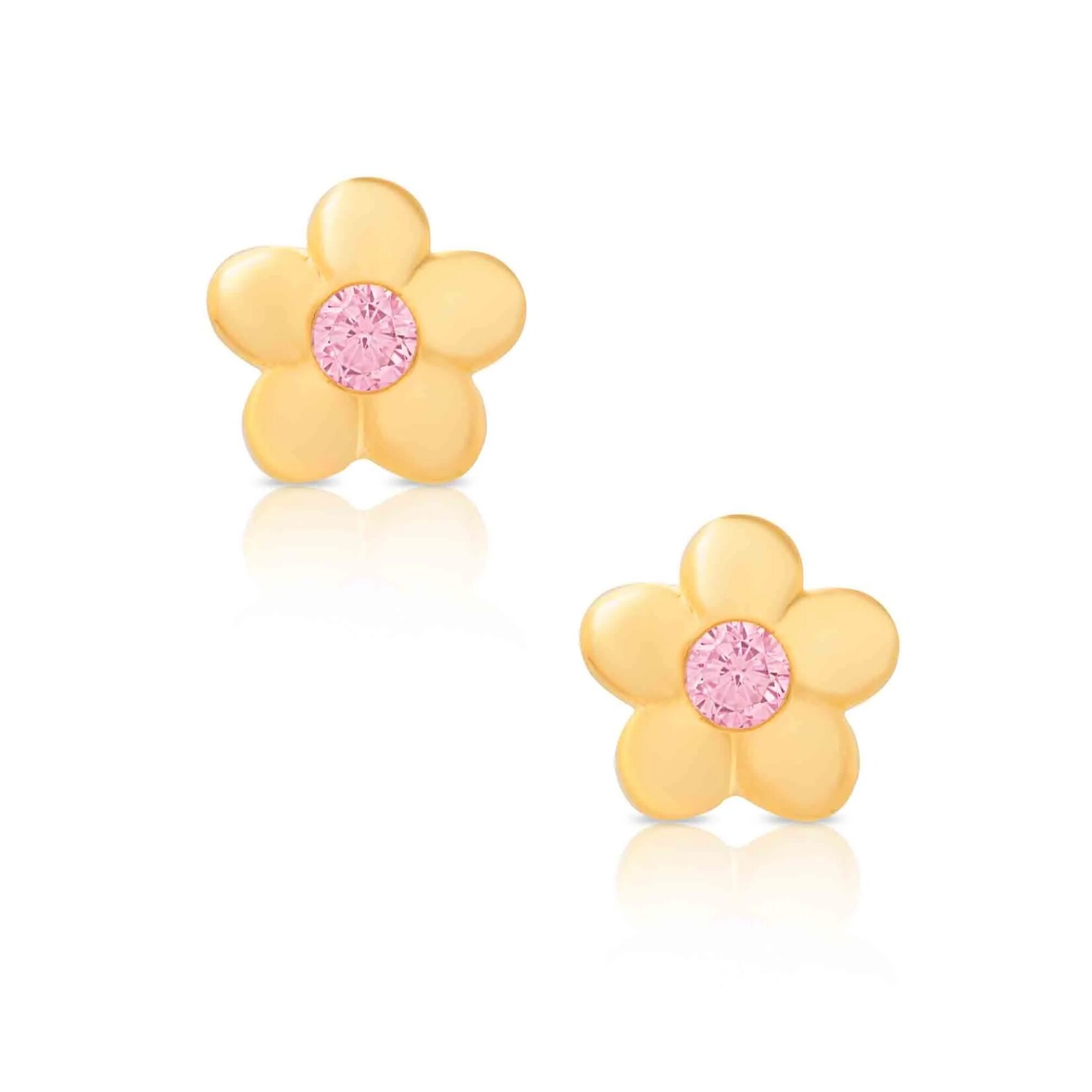 Lily Nily Flower Gold SS Earrings