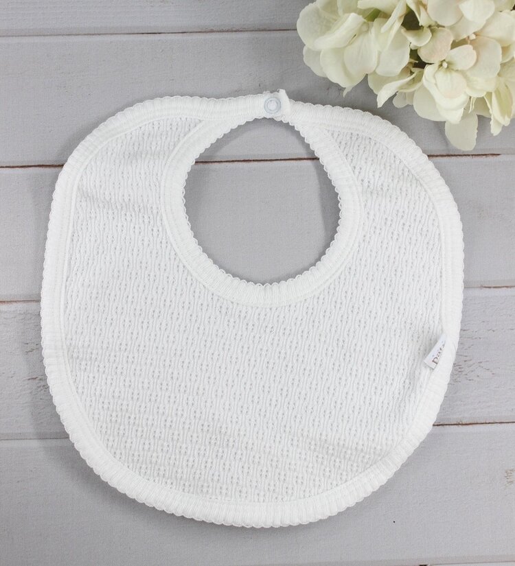 Paty White Bib