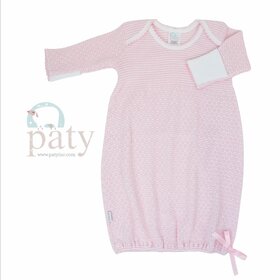 Paty Pink Stripe Gown