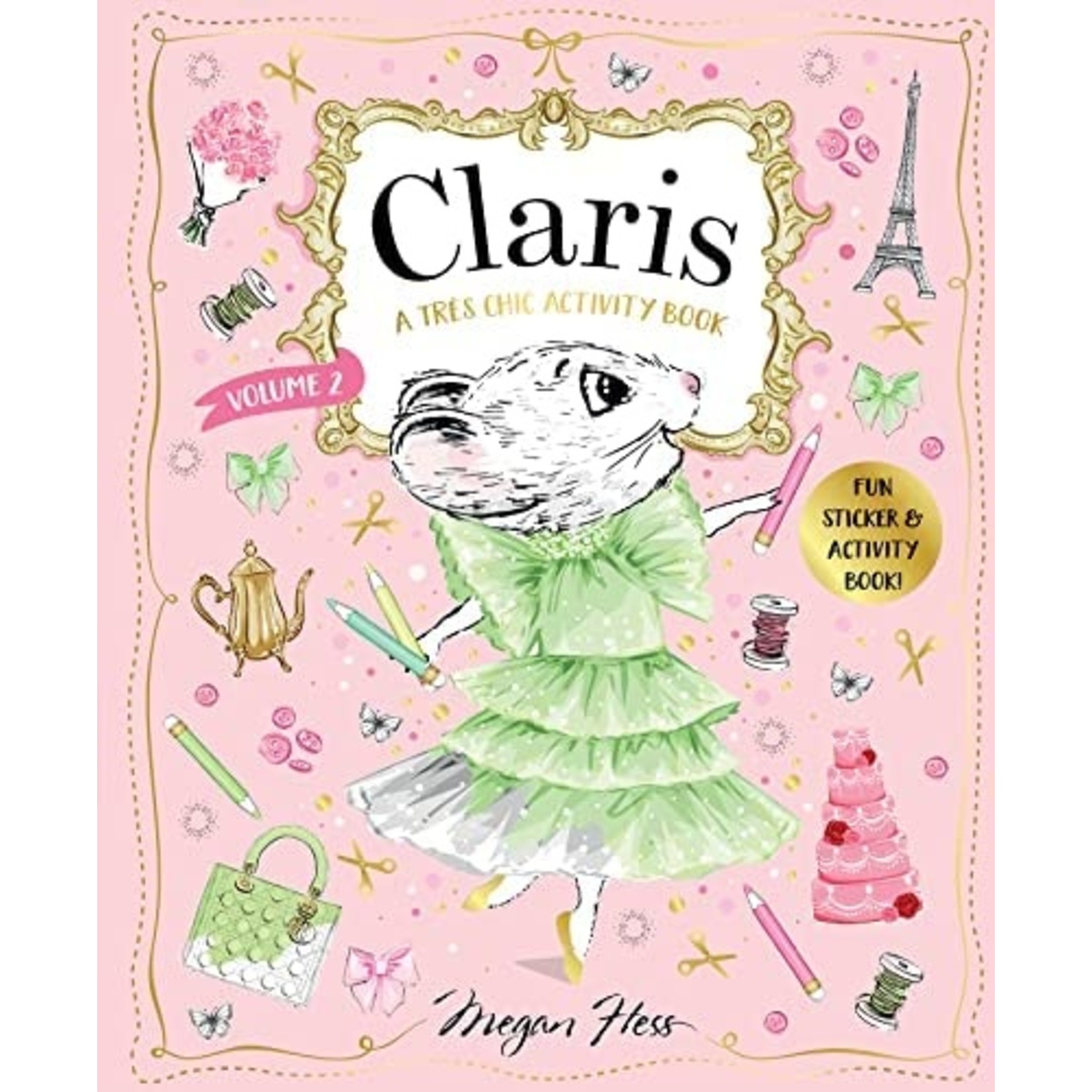 Claris Tres Chic Activity Book
