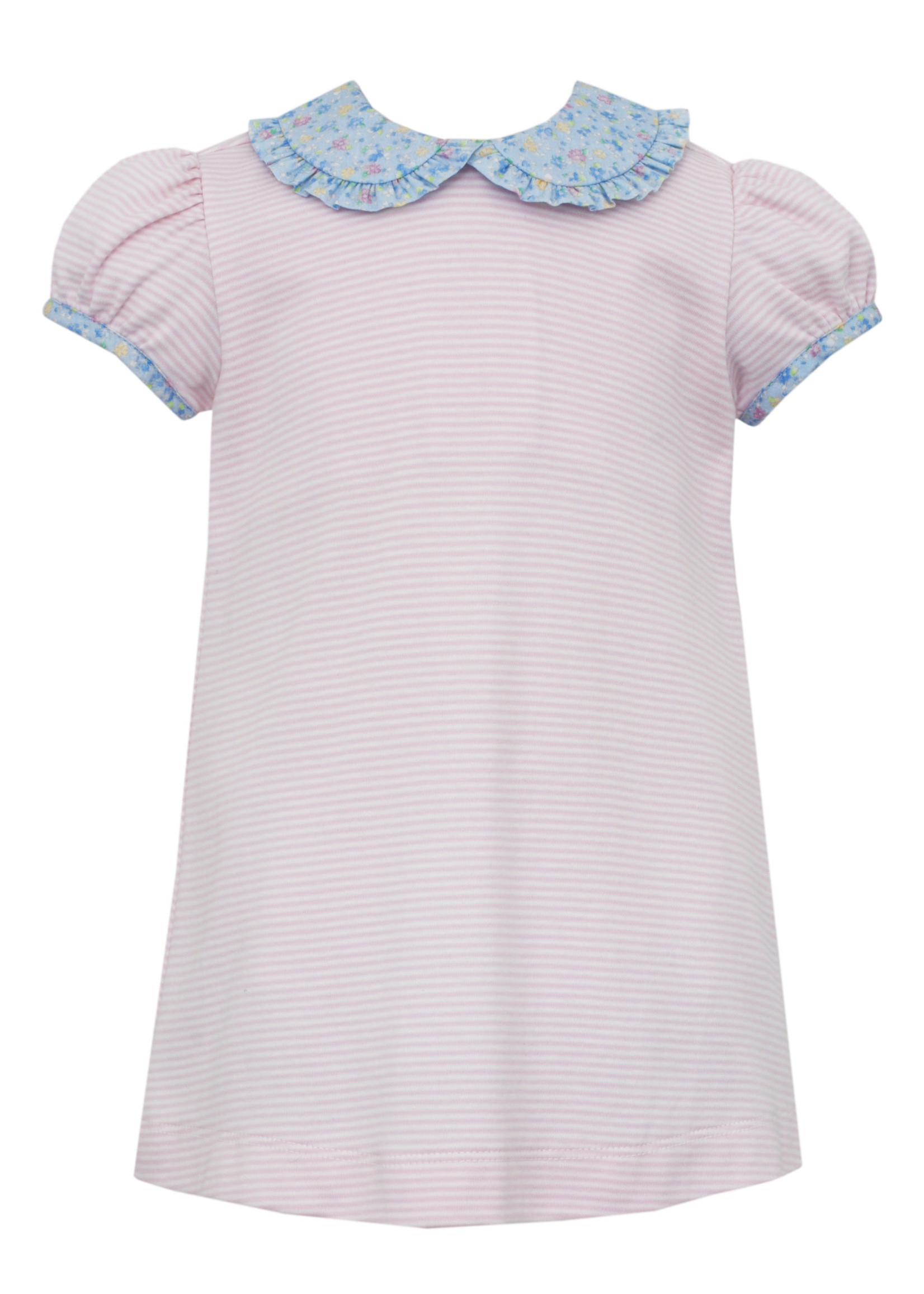 Petit Bebe Pink Stripe Knit Elloise Dress