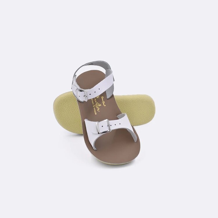 Sun San Salt Water Sandals White Surfer
