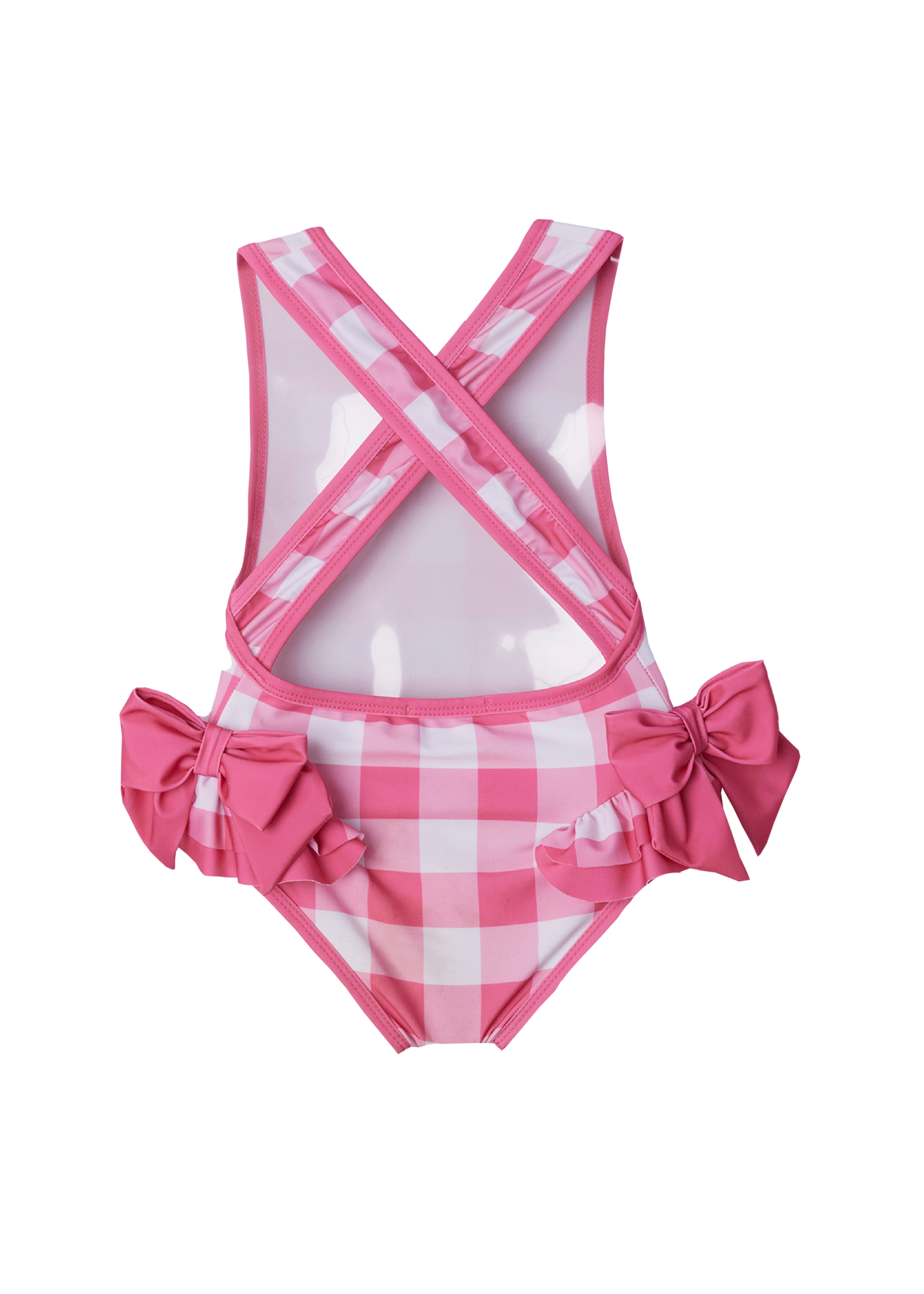 Sal & Pimenta Pink Jam Check Swimsuit