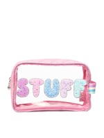 OMG Accessories Pink Quilted Pouch