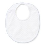 Kissy Kissy Blue Dot Bib