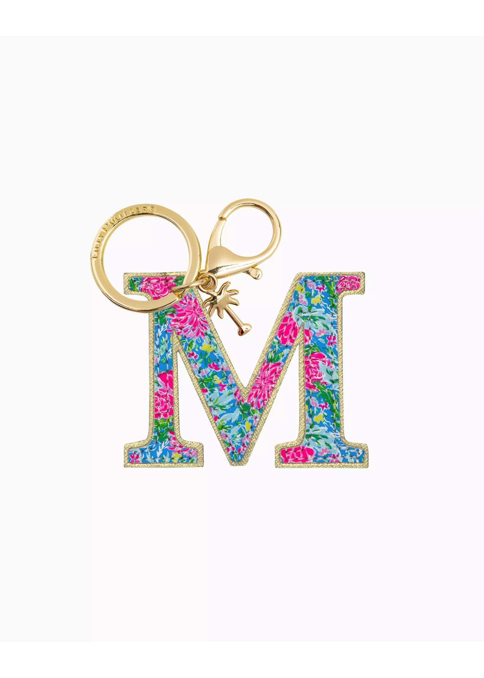 Lilly Pulitzer Initial Keychain- M