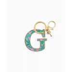 Lilly Pulitzer Initial Keychain- G