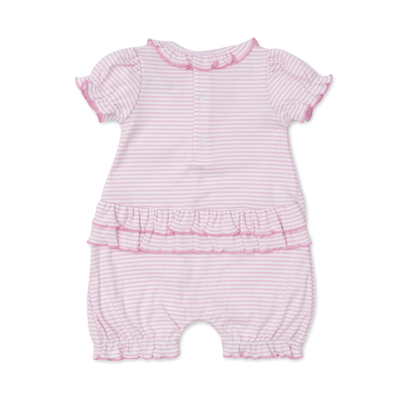 Kissy Kissy Pink Hole In One Stripe Playsuit