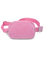 Iscream Pink Terry Belt Bag