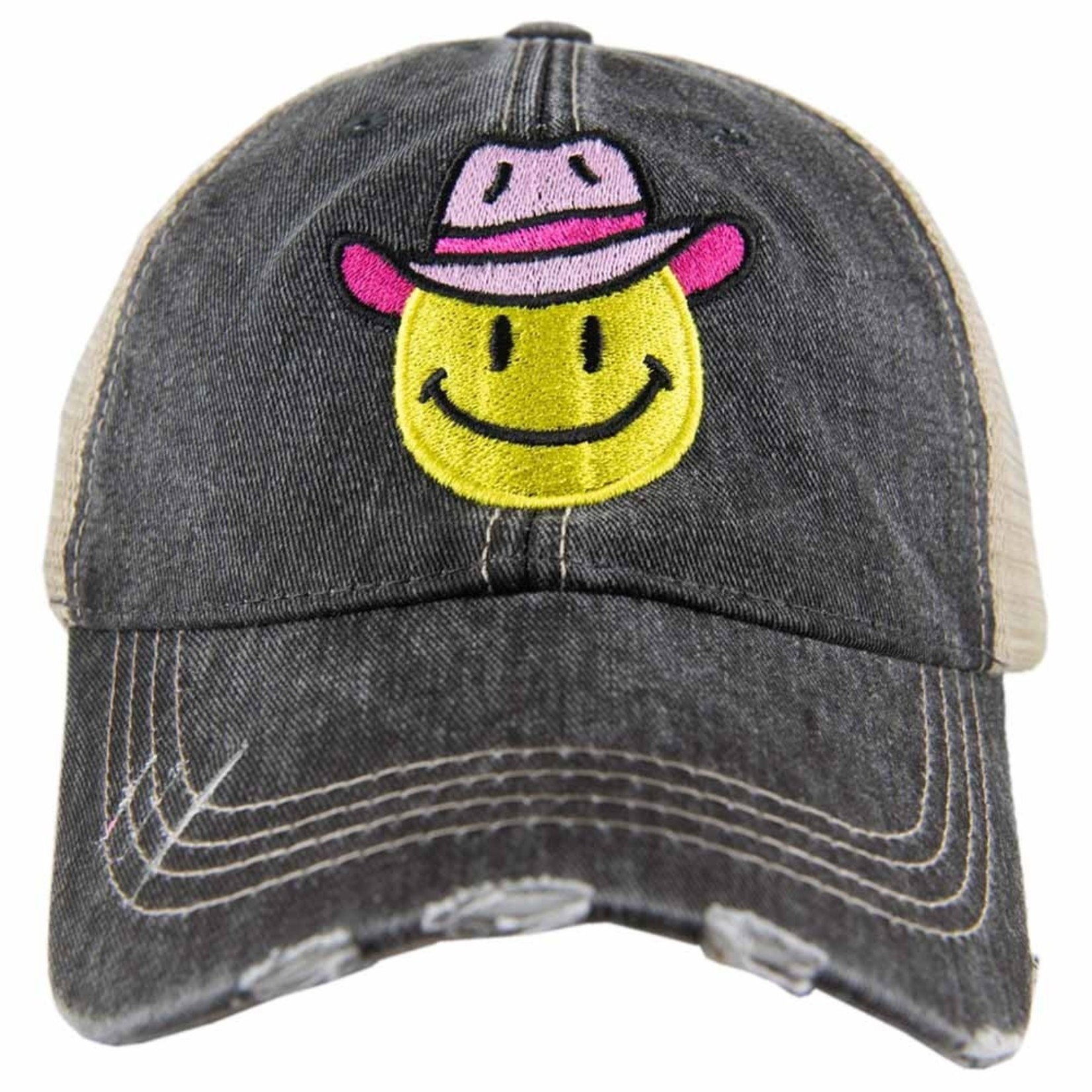 Katydid Smiley Face Trucker Hat