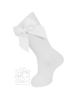 Carlomagno Knee Socks w/Side Bow
