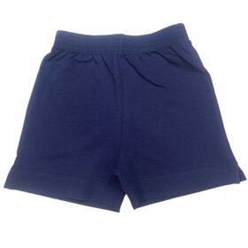 Luigi Kids Navy Knit Shorts