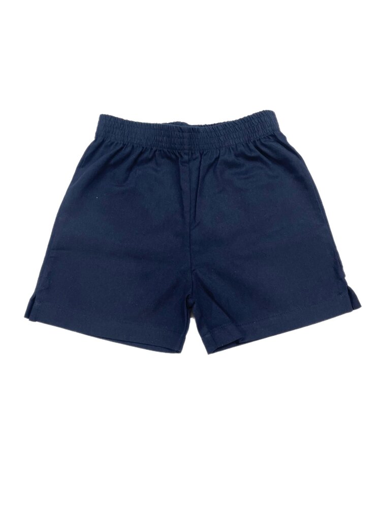 Luigi Kids Navy Twill Shorts