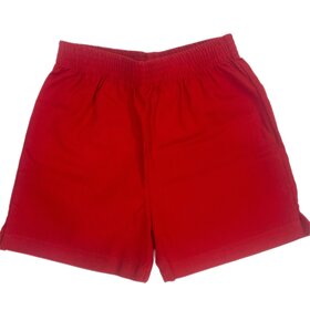Luigi Kids Red Twill Shorts