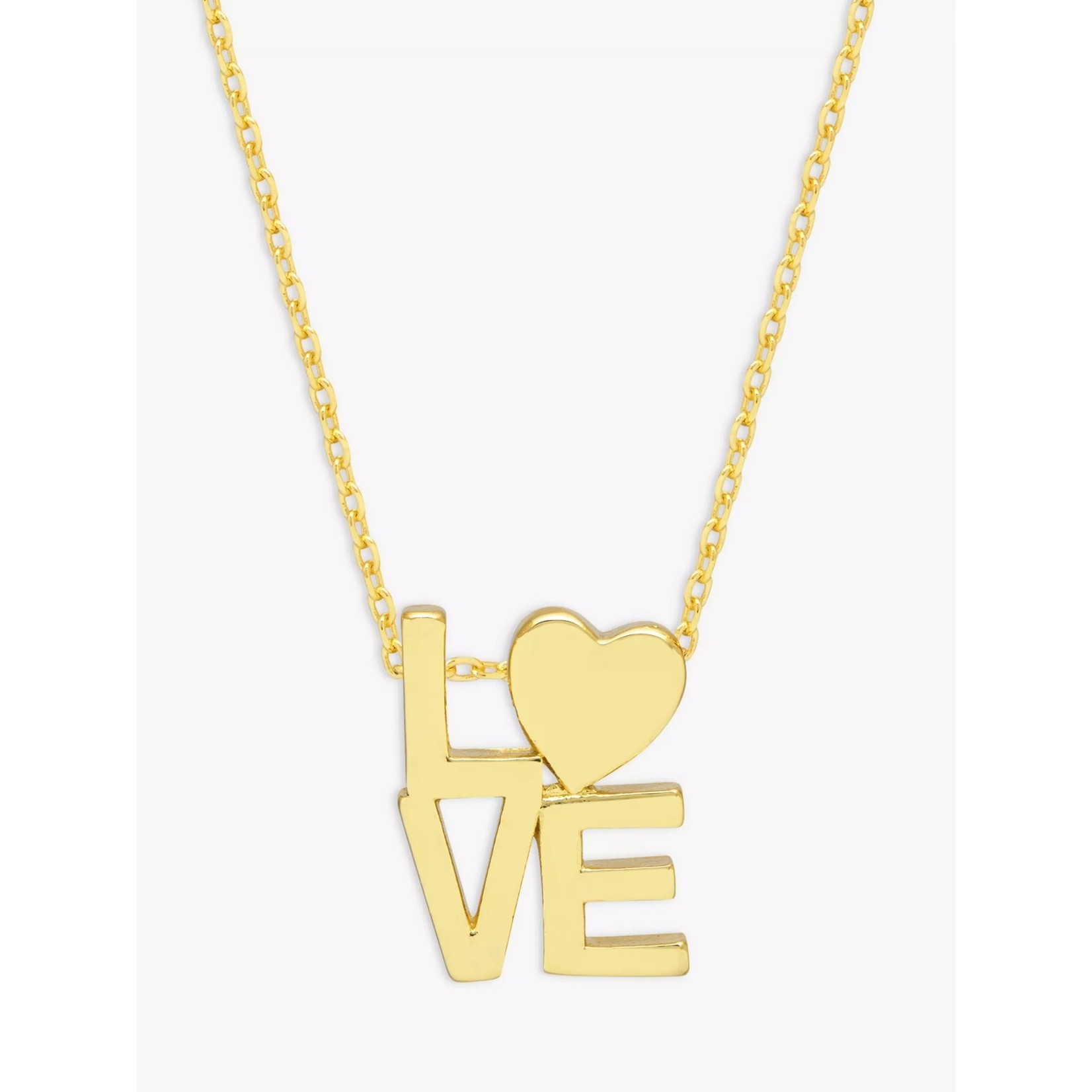 Estella Bartlett Gold Box Love Necklace
