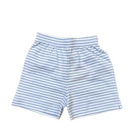 Luigi Kids Blue Stripe Shorts