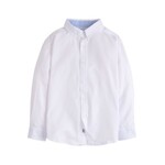 Little English Button Down Shirt - White