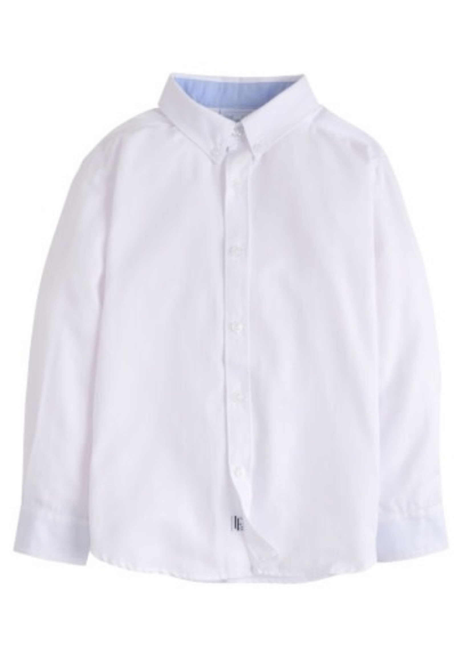 Little English Button Down Shirt - White