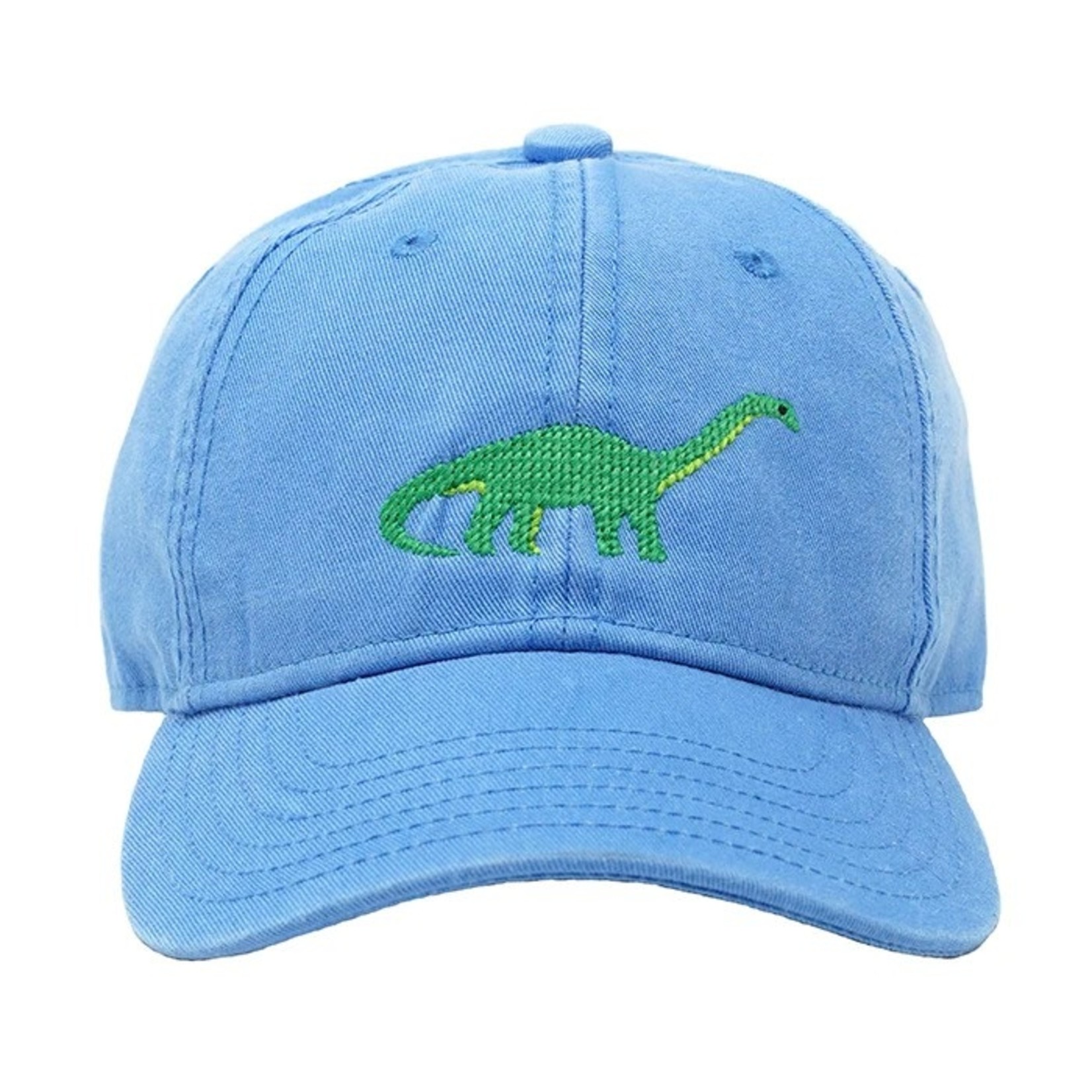 Harding Lane Needlepoint Baseball Hat-Dino