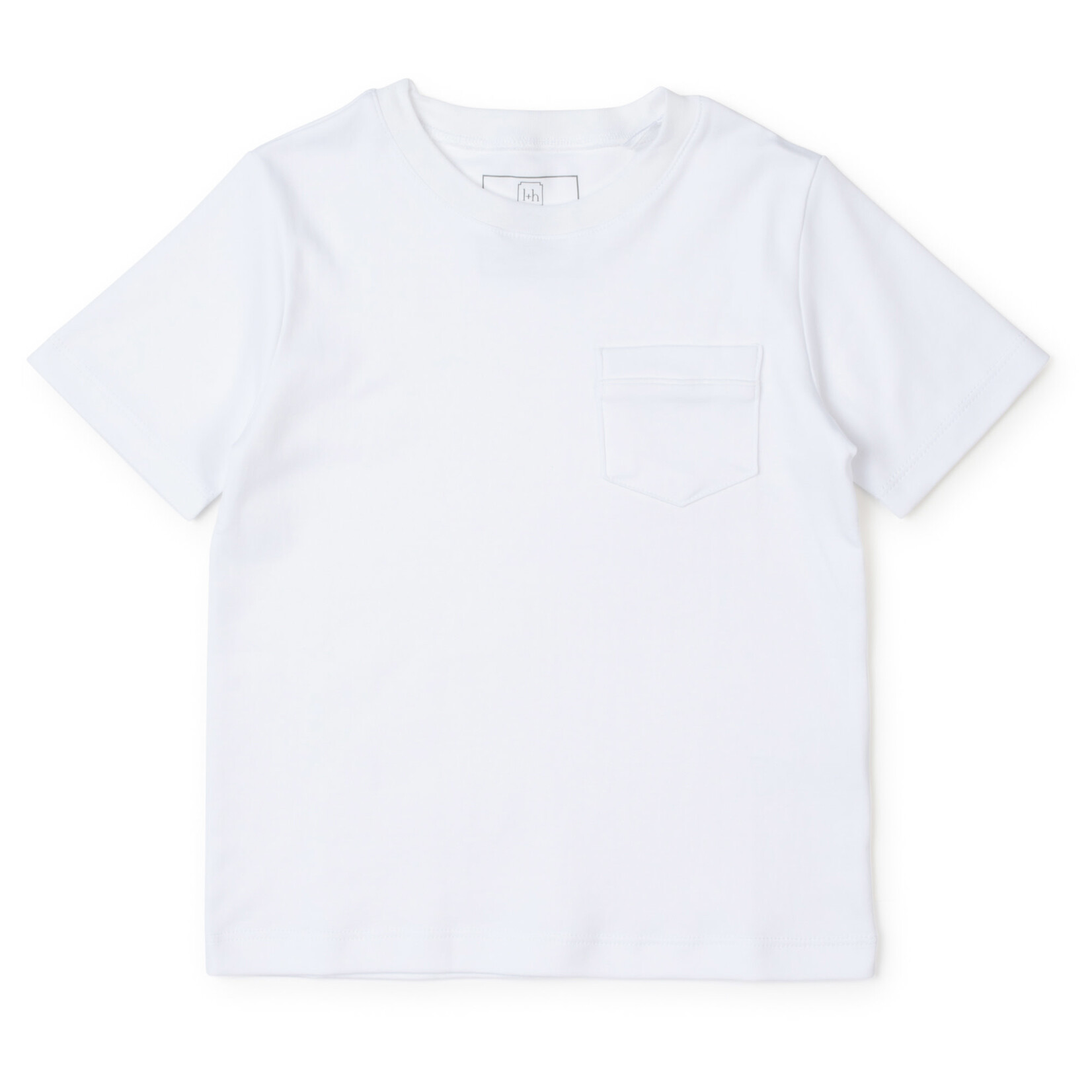 Lila + Hayes White Charles T-Shirt