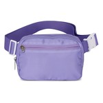 Iscream Lavender Nylon Belt Bag