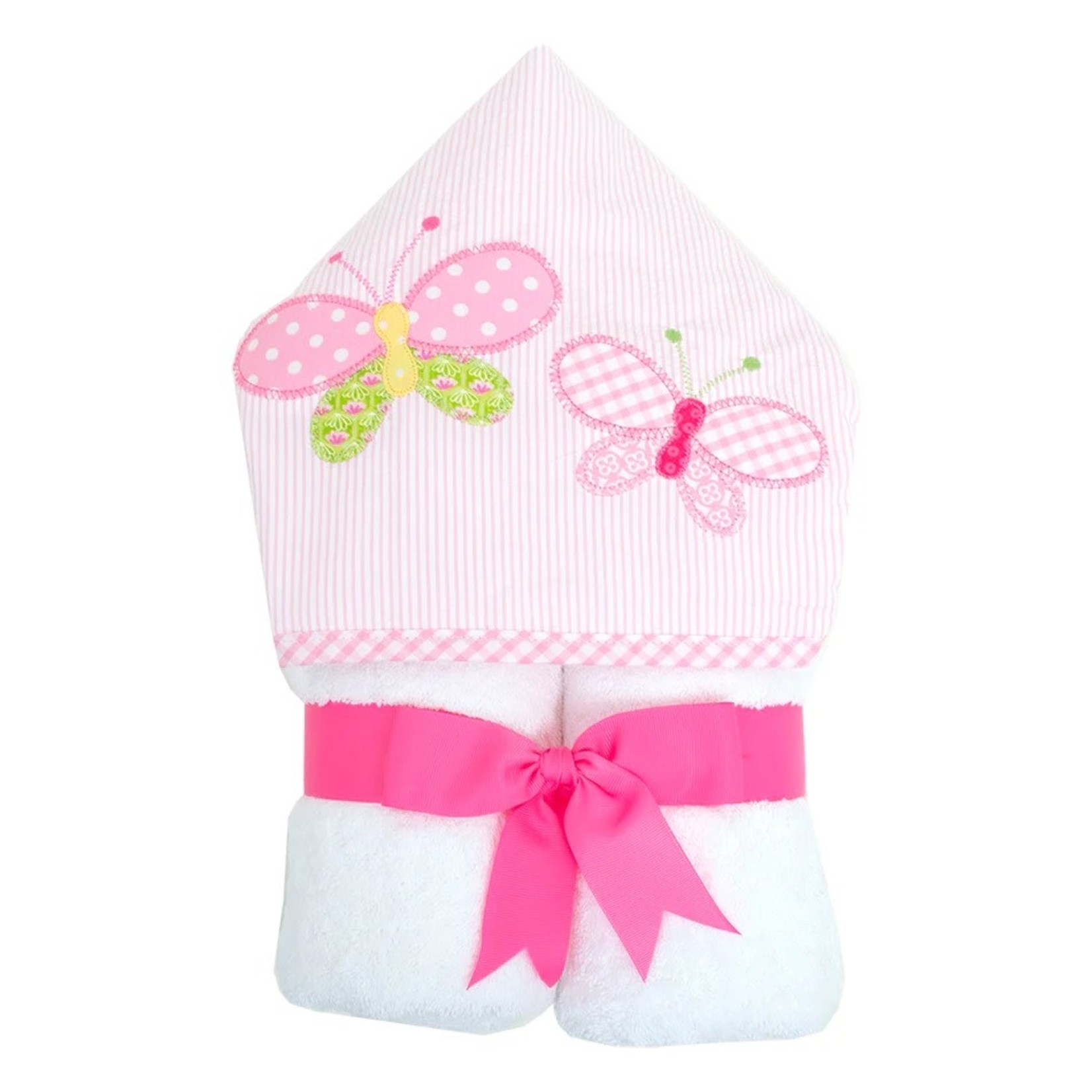 3 Marthas 3 Martha's Hooded Towel - Butterfly Kisses