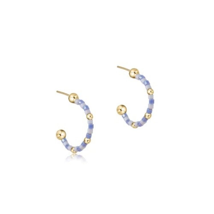 ENewton Hope 1" Post Hoop Earrings