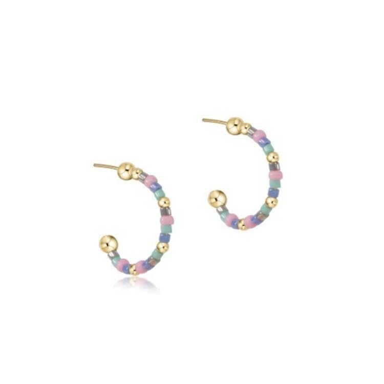 ENewton Hope 1" Post Hoop Earrings