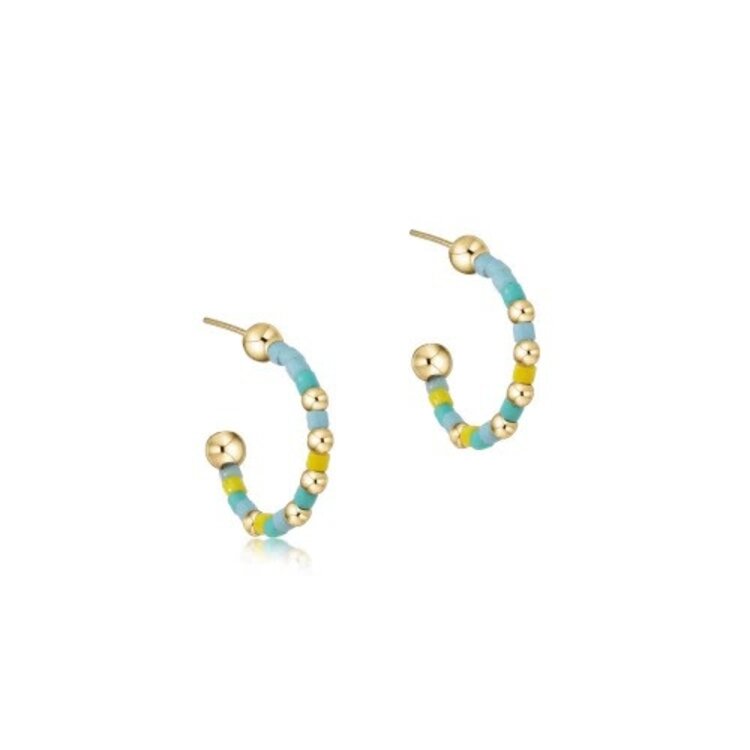 ENewton Hope 1" Post Hoop Earrings