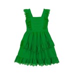 Mayoral Emerald Ruffle Tiered Dress