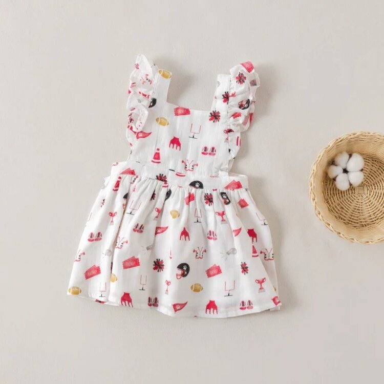 Nola Tawk Let's Go Bulldogs Muslin Dress