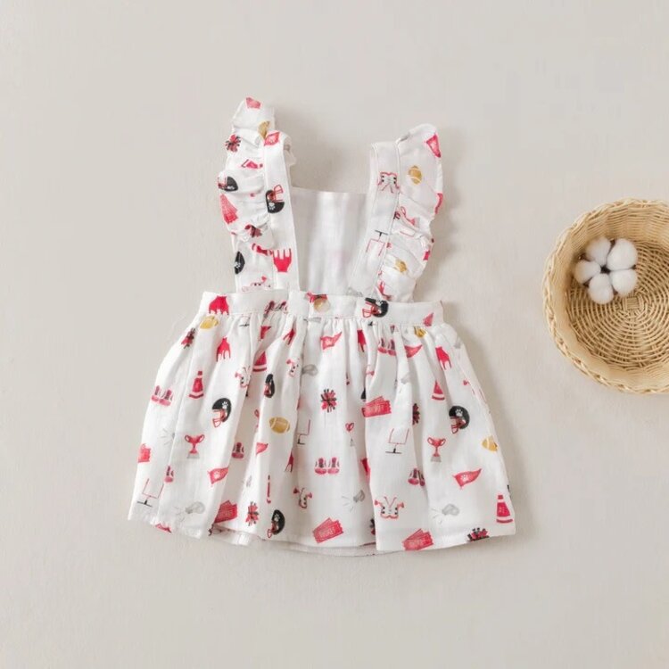 Nola Tawk Let's Go Bulldogs Muslin Dress