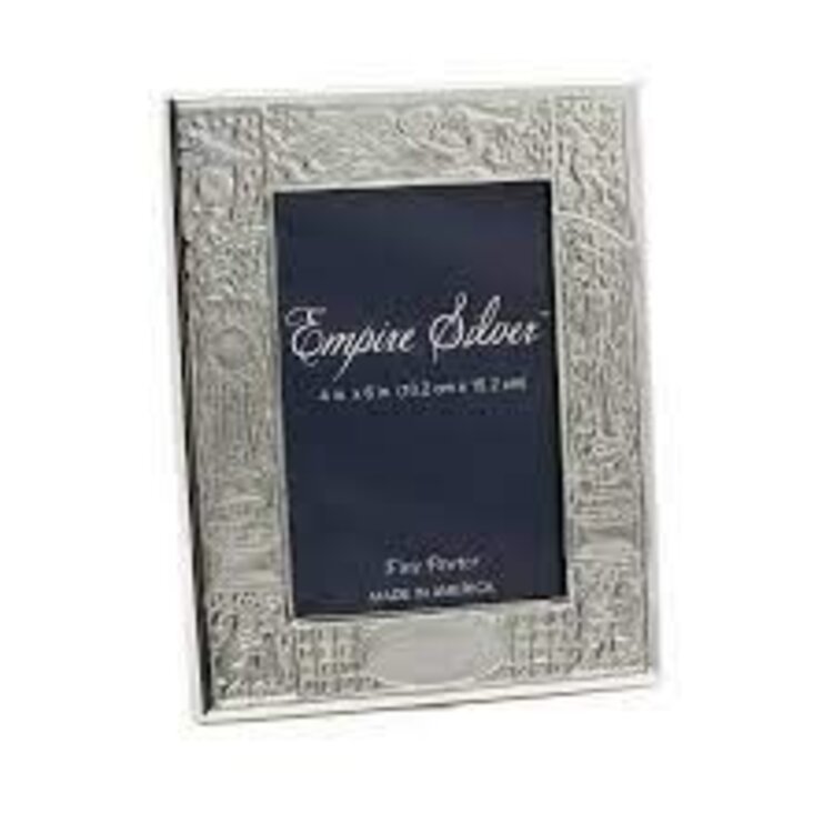 Empire Silver Sterling Birth Frame