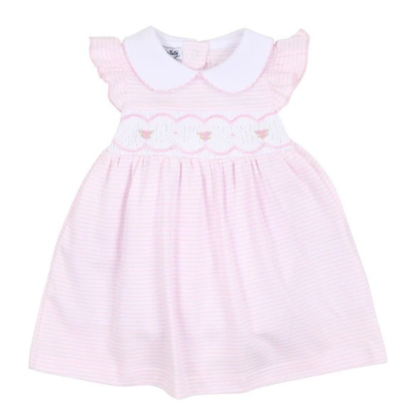 Magnolia Baby Pink Smocked Dress Set
