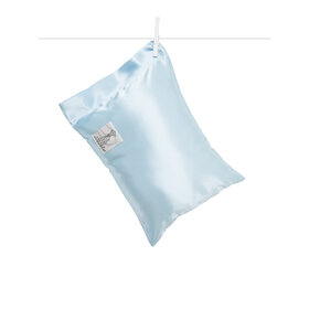 Little Giraffe Satin Nap Pillow-Blue