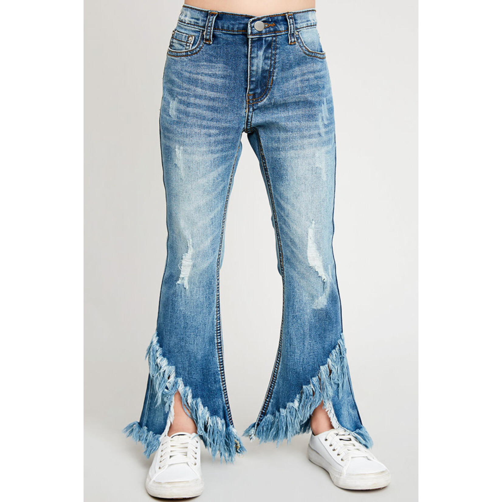 Hayden Girl Denim Frayed Jeans