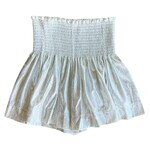 Queen of Sparkle Silver Pebble Swing Shorts