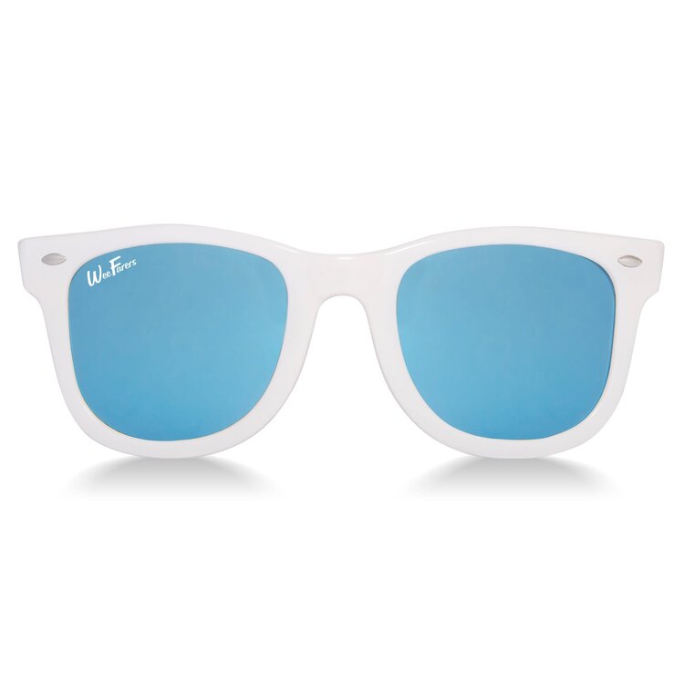 Weefarers White/Sky Blue Polarized