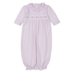 Kissy Kissy Pink Smocked Gown