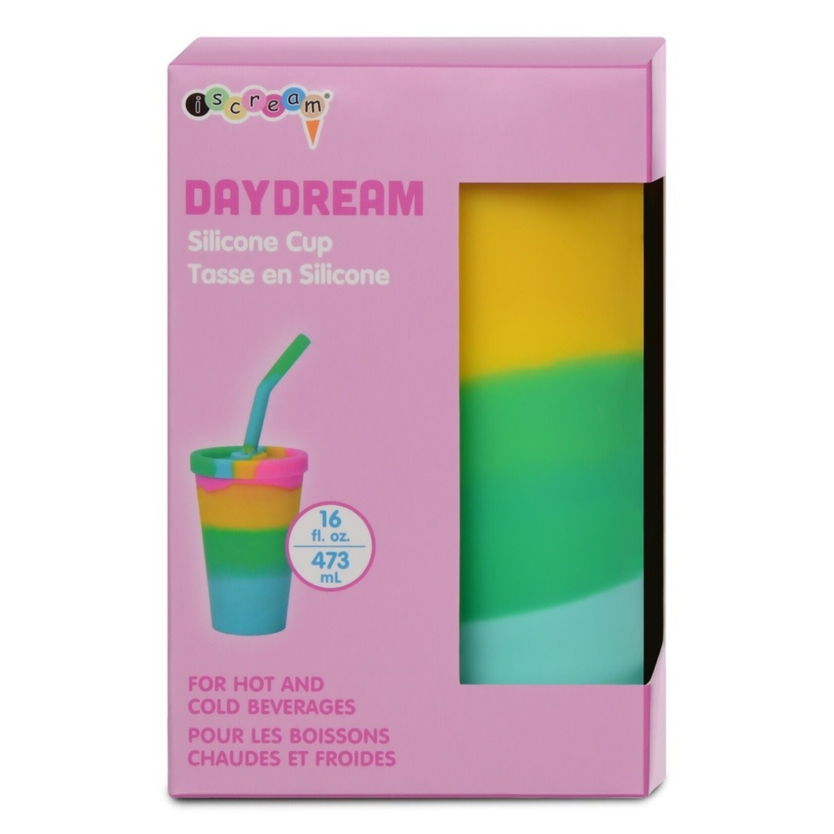 Iscream Daydream Silicone Cup & Straw