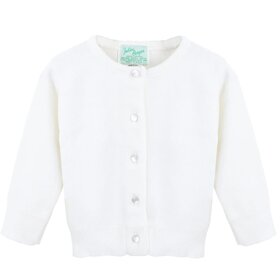 Julius Berger White Cardigan Sweater