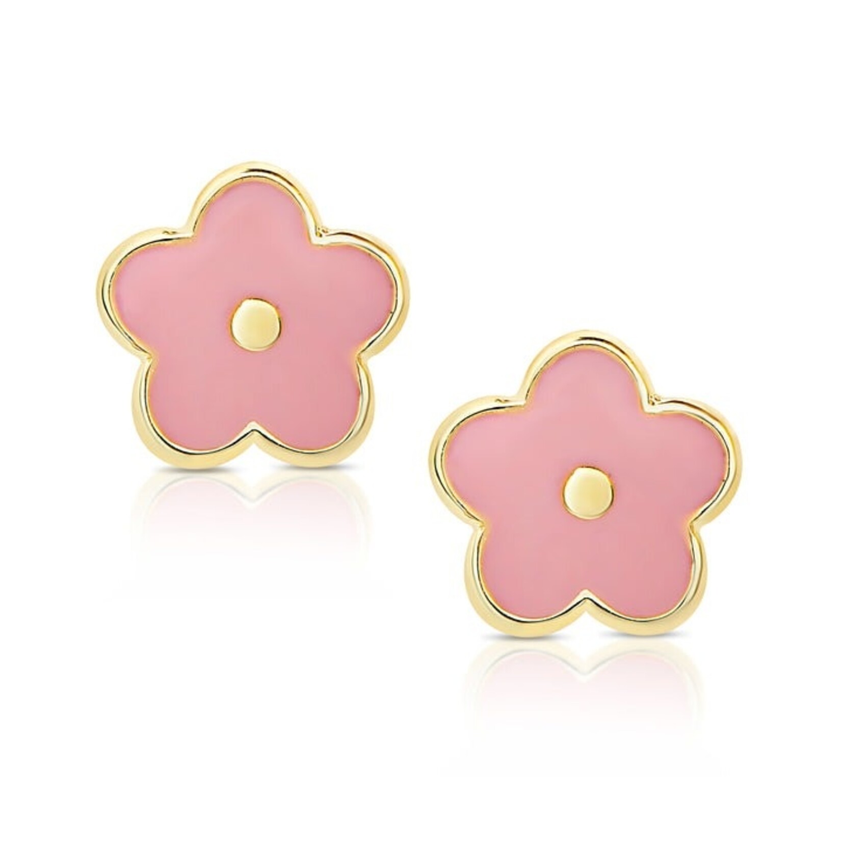 Lily Nily Pink Flower Earrings