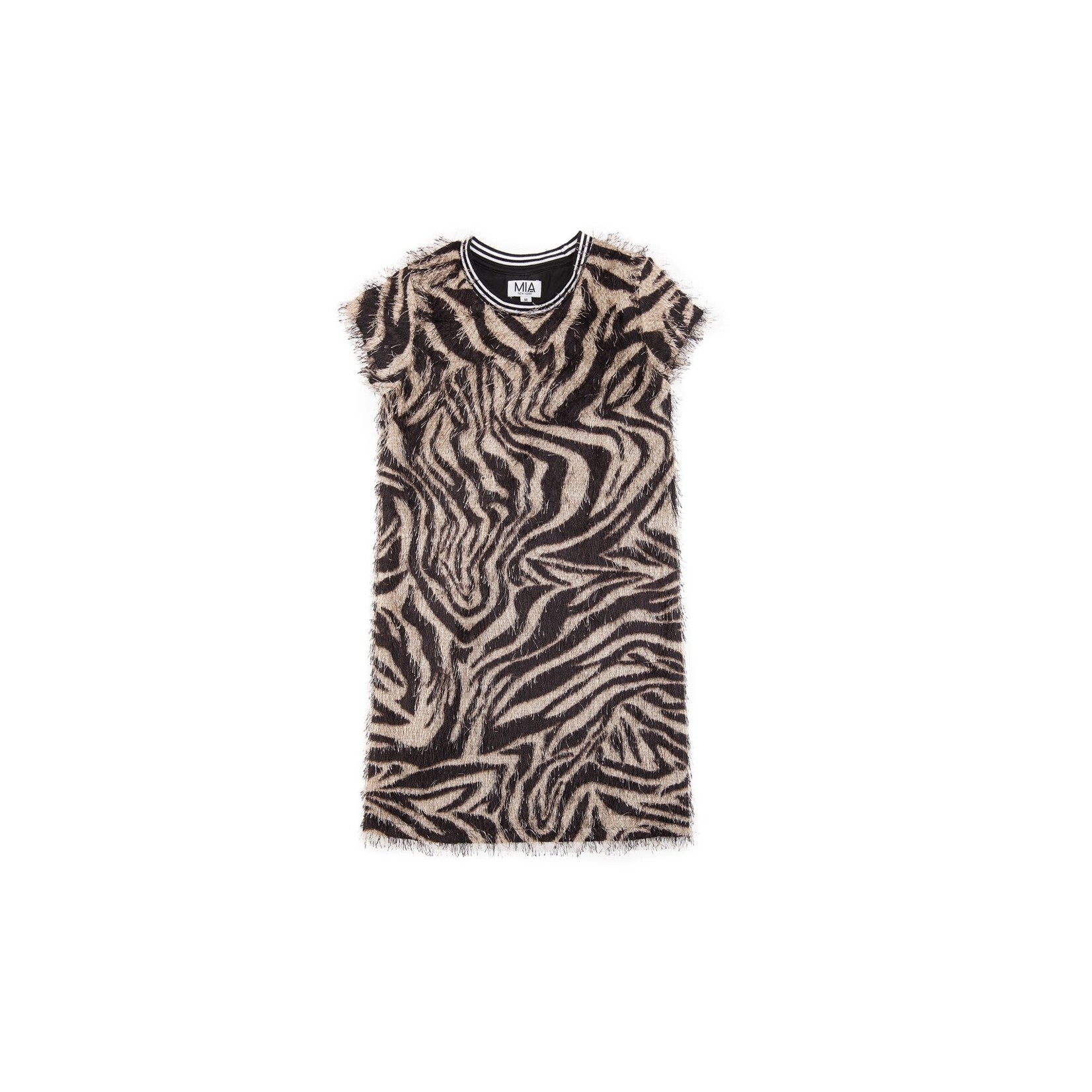 Mia New York Leopard Fringe Dress